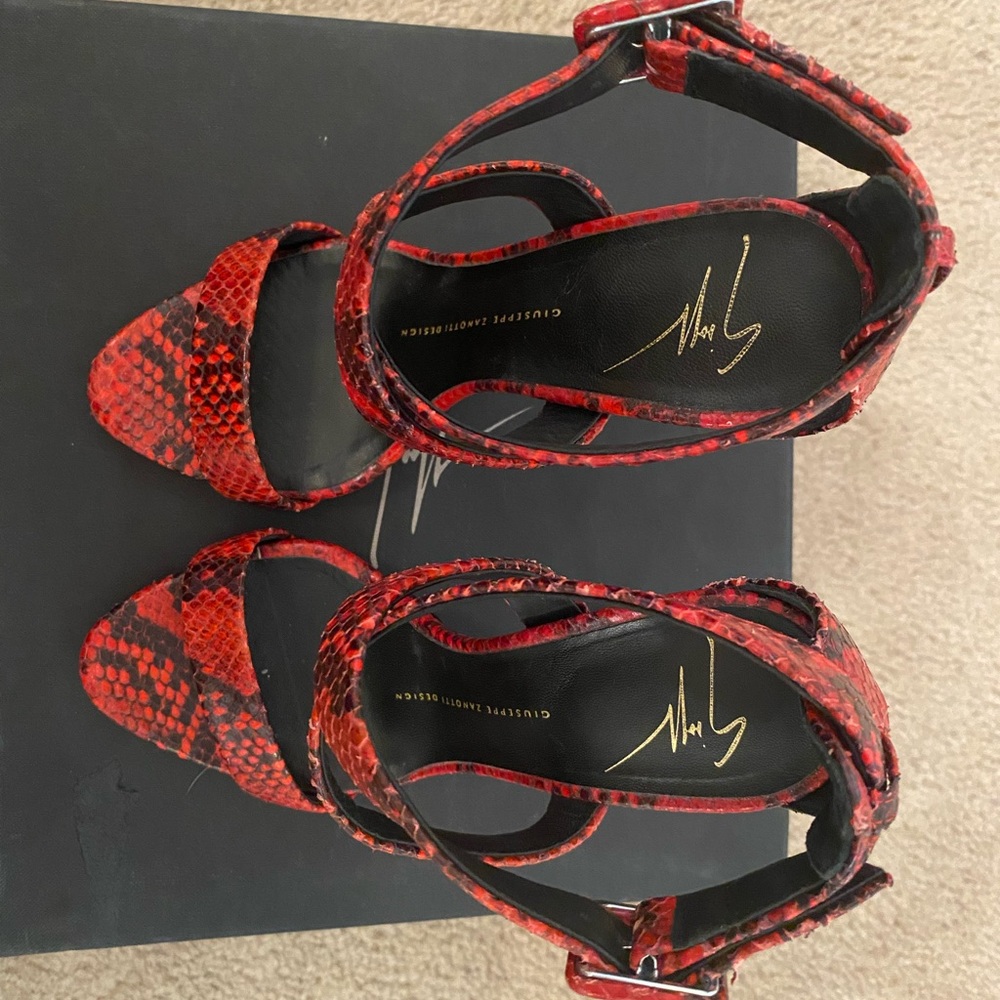 Giuseppe Zanotti Python Sandals 36 - image 3
